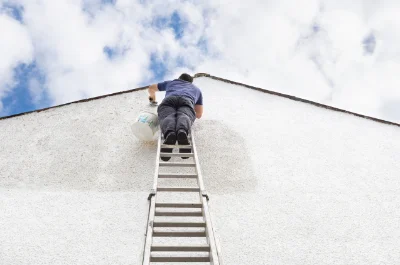 Peinture extérieure à Autouillet — façades et ravalement
